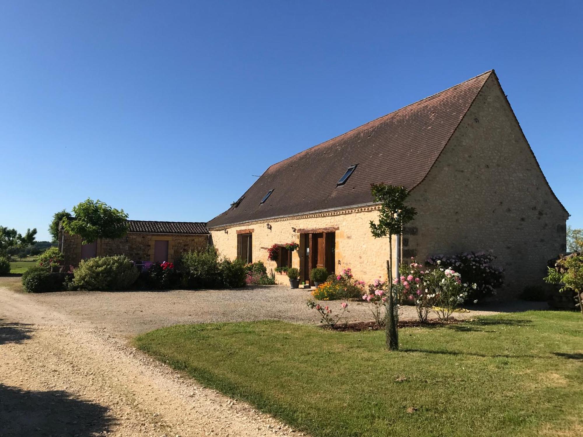 Chambre D'Hotes La Ferme De La Croix. Saint-Avit-Sénieur Exteriör bild