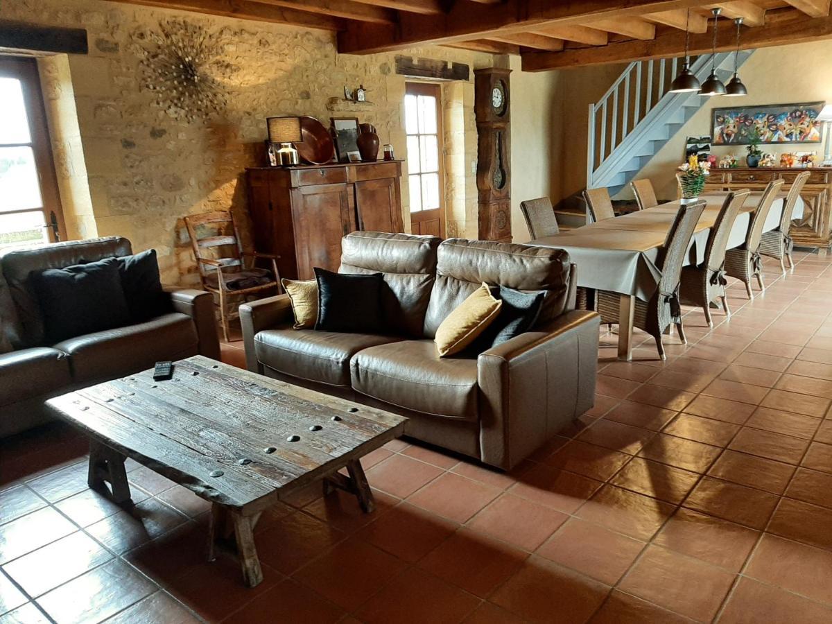 Chambre D'Hotes La Ferme De La Croix. Saint-Avit-Sénieur Exteriör bild