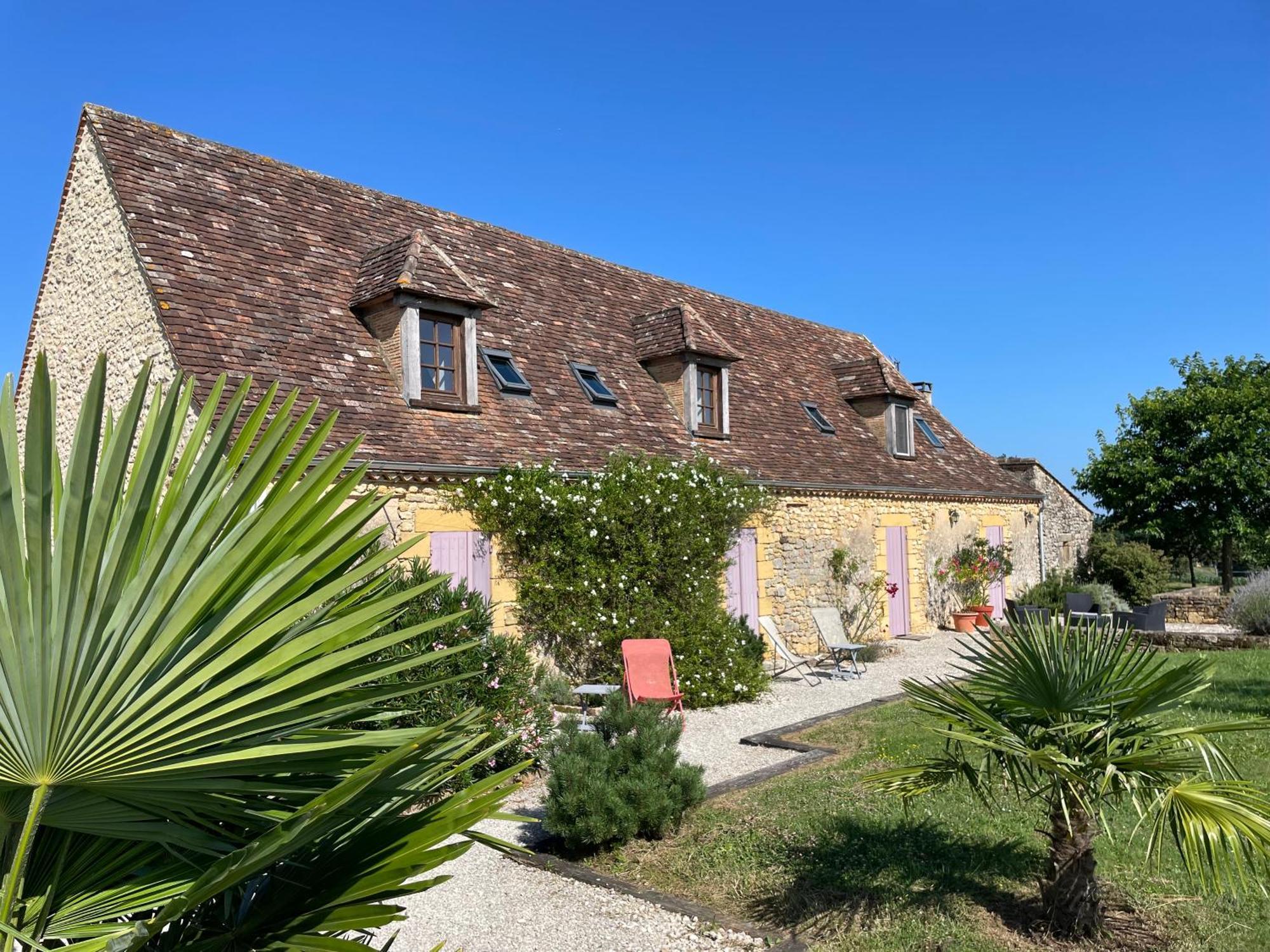 Chambre D'Hotes La Ferme De La Croix. Saint-Avit-Sénieur Exteriör bild