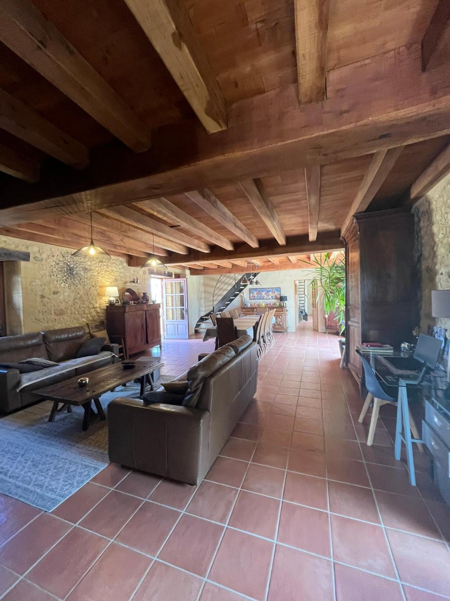 Chambre D'Hotes La Ferme De La Croix. Saint-Avit-Sénieur Exteriör bild