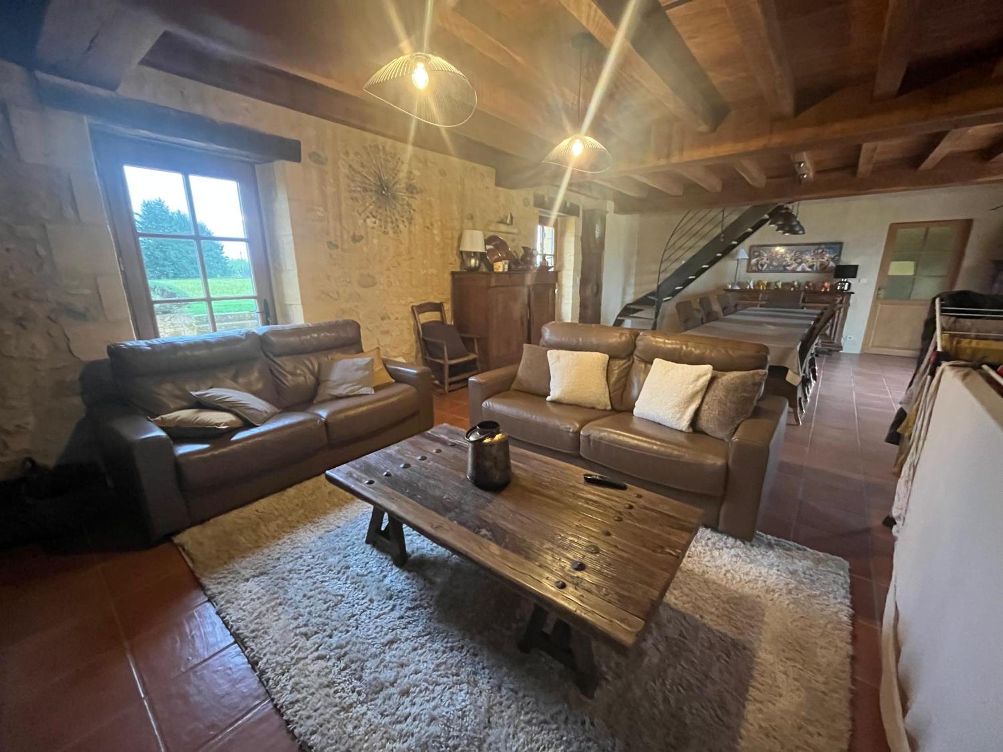 Chambre D'Hotes La Ferme De La Croix. Saint-Avit-Sénieur Exteriör bild